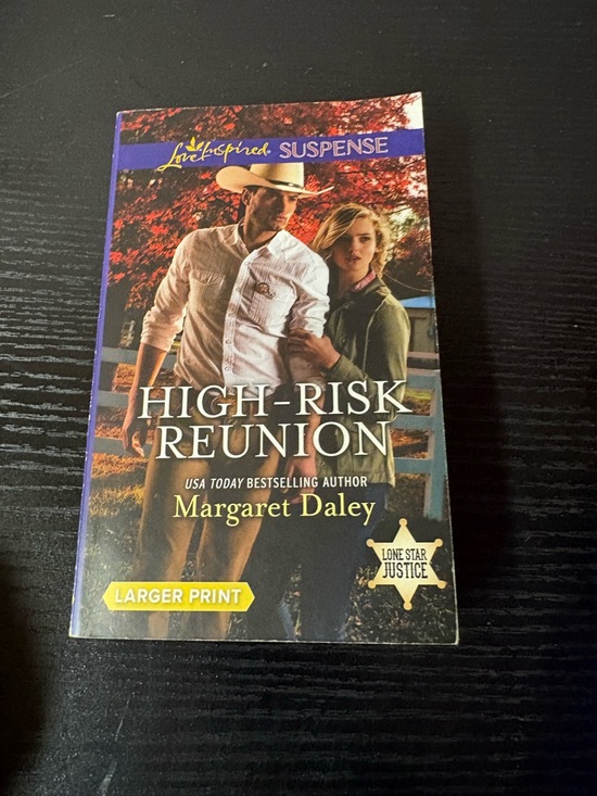 Other - High-Risk Reunion Margaret Daley Love Inspired Suspense Large Print